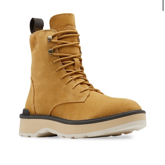 NWT Sorel Hi-Line lace combat boots size 8 - Picture 1 of 14